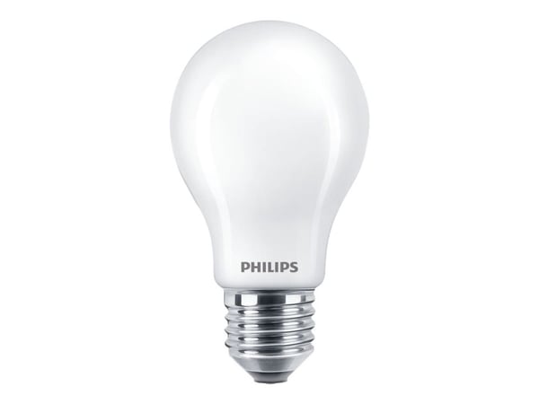Philips LED - LED-lyspære - E27 - 4.5 W (ekvivalent 40 W) - klasse A++ - varmt hvitt lys - 2700 K - sandblåst