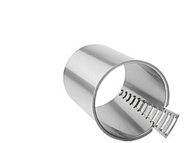 Støttebøsning 355mm SDR11 - AISI304. Lgd. 225mm. Med kile