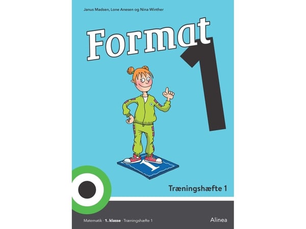 Format 1, träningshäfte 1 | Janus Madsen; Nina Winther Arnt; Lone Anesen | Språk: Danska