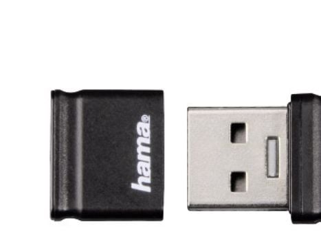 Hama FlashPen Smartly USB-flashminne 64GB USB 2.0 svart (108045)