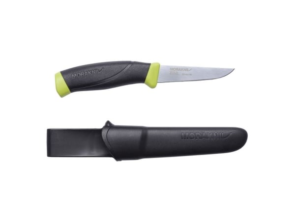 Morakniv Companion Fishing Fillet 090, Camper/scout, Drop punkt, Rustfritt stål, Termoplastisk elastomer (TPE), Grønn, 1 verktøy