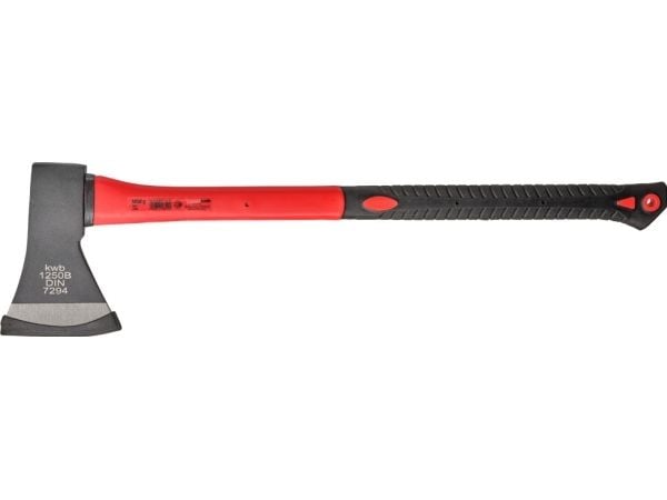 kwb 453322, Enkel øks, Øks for kutting, Fiberglass, 1 stykker, Svart, Rustfritt stål