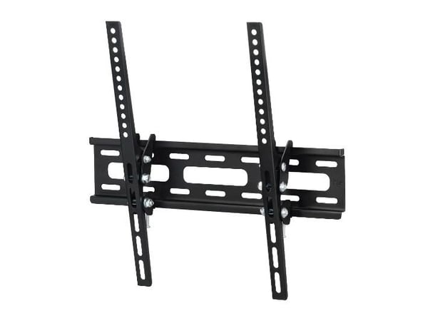 Hama - Monteringssett (veggbrakett) - for LCD-skjerm - tipping - stål - svart - skjermstørrelse: 32"-75"