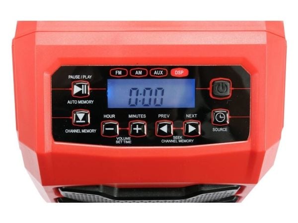 Yato YT-82940, Bærbar, Digitalt, AM, FM, 87,5 - 108 MHz, 522 - 1710 kHz, 3 W