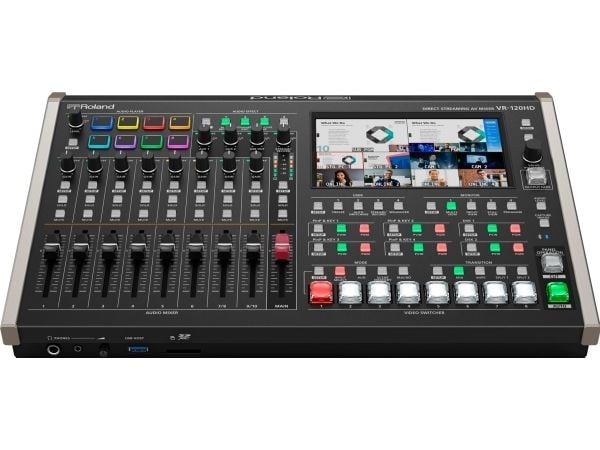 Roland VR-120HD, 42 kanaler, Bluetooth, 69 W, Sort
