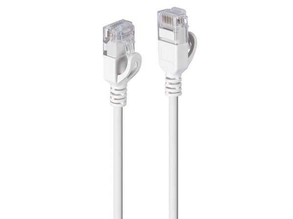 Lindy 5m Cat.6A U/FTP Ultra Slim verkkokaapeli, harmaa RJ45 pistoke, 500MHz, kupari, 30AWG (47596)