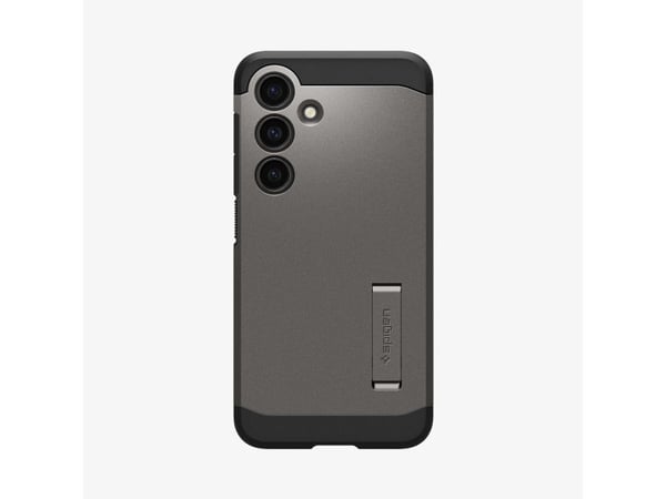 Spigen Tough Armor, Suojus, Samsung, Galaxy S24 (2024), 15,8 cm (6.2"), musta, Metallinen