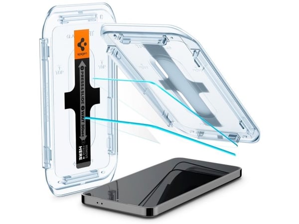 Spigen GLAS.tR EZ Fit - Skärmskydd för mobiltelefon - glas - för Samsung Galaxy S24+