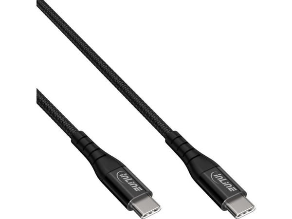 InLine 35852, 2 m, USB C, USB C, USB 2.0, 480 Mbit/s, sortering