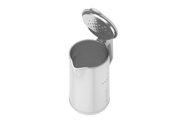 AENO Rychlovarna smart kanvica EK8S - 1850-2200W 1.7 l Strix dvojite steny regulacia, 1,7 l, 2200 W, Hvit, Stål, Justerbar termostat, Overoppheting...
