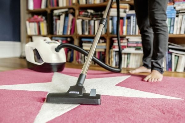 Kärcher DS 6, 650 W, Säiliöimuri, Kuiva, Pussiton, 2 L, HEPA, Vesi