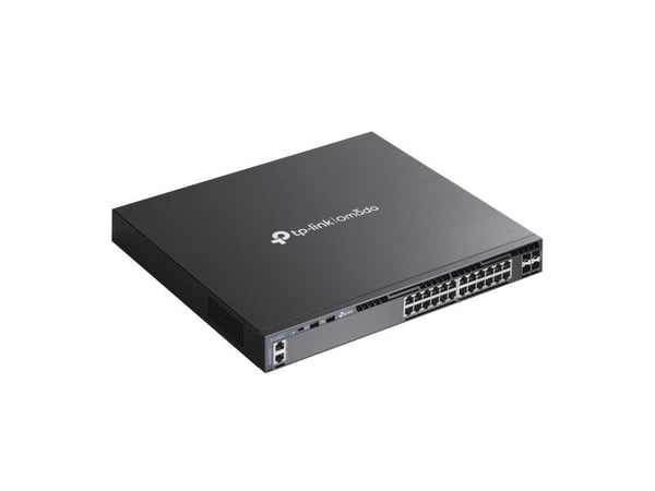 TP-Link Omada SG6428X, Håndtert, L3, Gigabit Ethernet (10/100/1000), Rack-montering, 1U