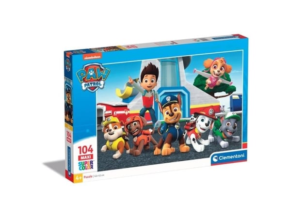 Clementoni Clementoni Pussel 104el Maxi PAW PATROL Paw Patrol 23753