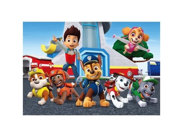 Clementoni Supercolor Paw Patrol, 104 stykker, Tegneserier, 4 år