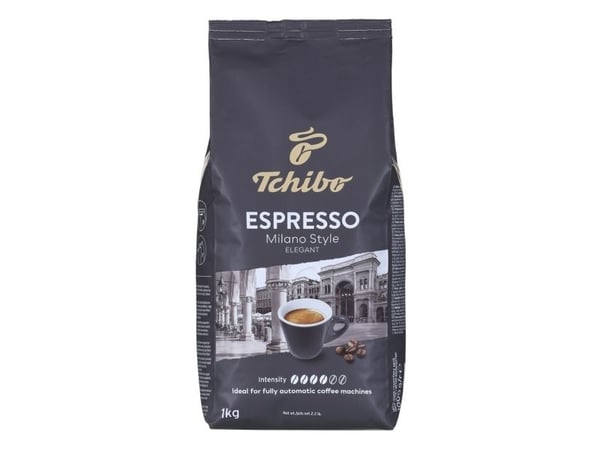 Tchibo Espresso Milano Style, 1 kg, Espresso, Lysbrent, 1 stykker