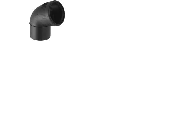 75 mm x 87,5° Bøjning Silent PP Geberit