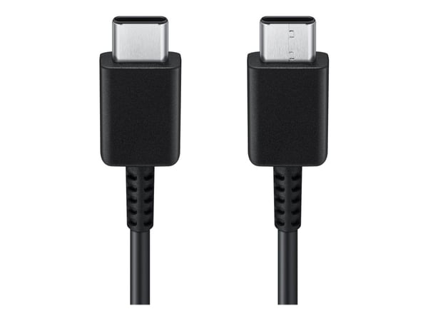 Samsung EP-DA705 - USB-kabel - USB-C (hann) til USB-C (hann) - USB 2.0 - 3 A - 1 m - svart