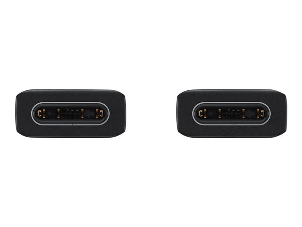 Samsung EP-DA705 - USB-kabel - USB-C (hann) til USB-C (hann) - USB 2.0 - 3 A - 1 m - svart