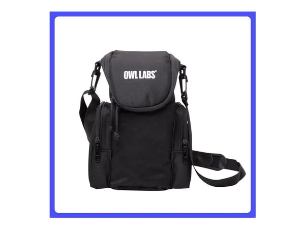 Owl Labs Soft-Sided Meeting Owl Carrying Case, Suojus, Polyesteri, 310 g, musta