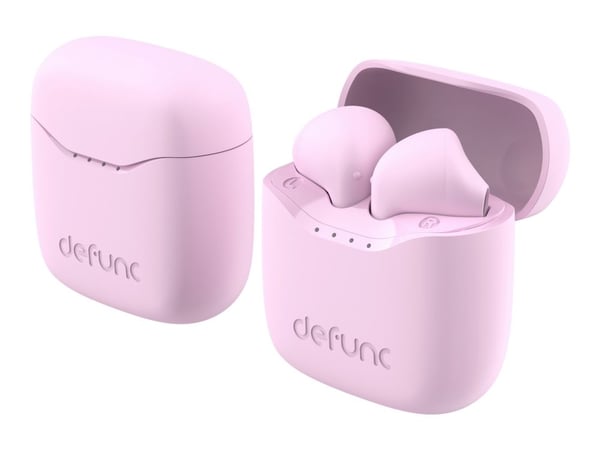 DeFunc True Lite - True wireless-hodetelefoner - i øret - rosa