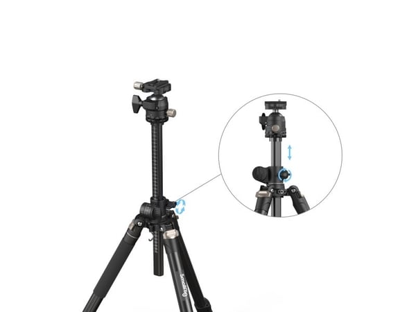 SmallRig 4288, 3 jalkoja, musta, 185 cm, 2,08 kg