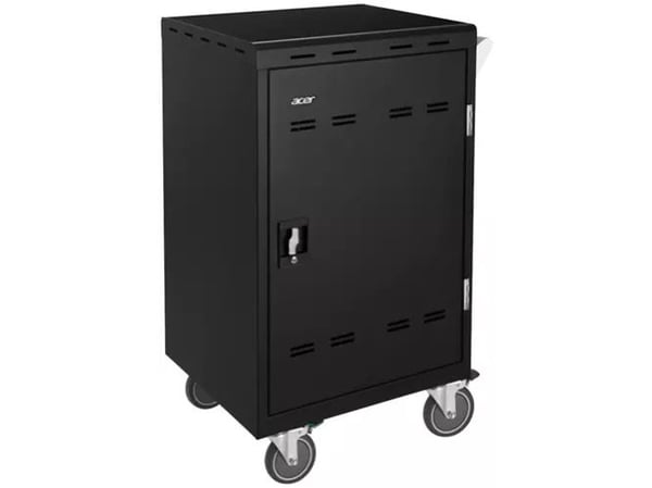 Acer Charging Cart ACC310 - Vagn (endast laddning) - för 24 surfplattor/bärbara datorer - låsbar - stål - skärmstorlek: 16" - utmatning: AC 220-240 V