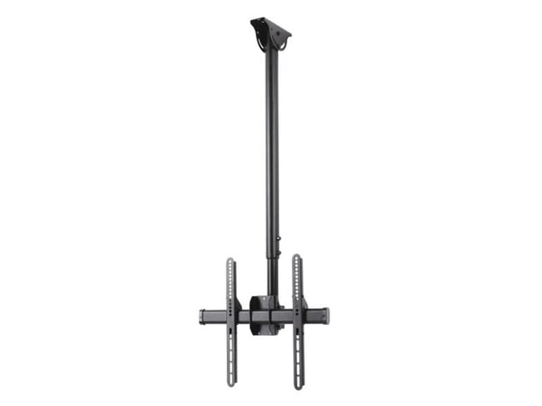 Hama 00220878, 165,1 cm (65"), 200 x 200 mm, 400 x 400 mm, 0 - -25°, Stål, Svart