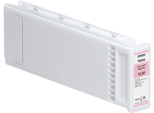 Epson T80060N UltraChrome PRO, Vaalea Magenta, 700 ml, 1 kpl, Kertapakkaus