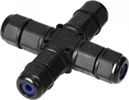Orno Nelisuuntainen kaapeliliitin (tyyppi-X), IP68, 3x4mm2, 450V/25A