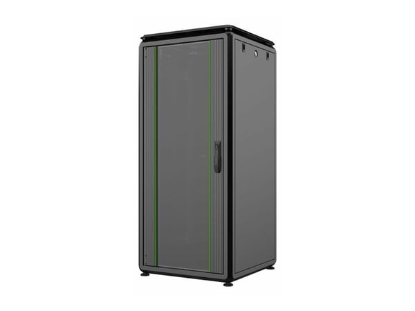 Lanview by Logon Data Line - Rack skap - 600 x 600 mm, data line - free-standing - svart - 26U - 19" Lanview by Logon Data Line - Rack skap - 600 x 600 mm, data line - free-standing - svart - 26U - 19"