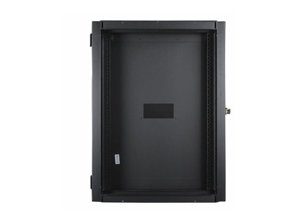 Lanview by Logon - Rack cabinet double section - svart, RAL 9005 - 16U - 19"