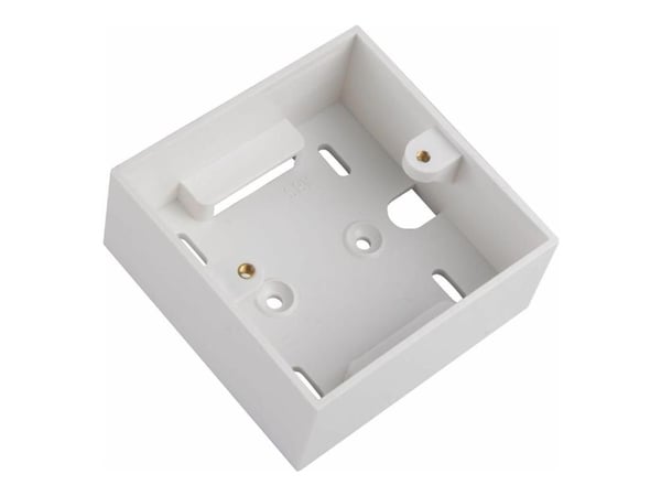 Lanview - Väskbox - 86 x 86 x 36mm - vit