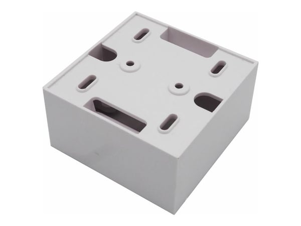 Lanview - Väskbox - 86 x 86 x 36mm - vit