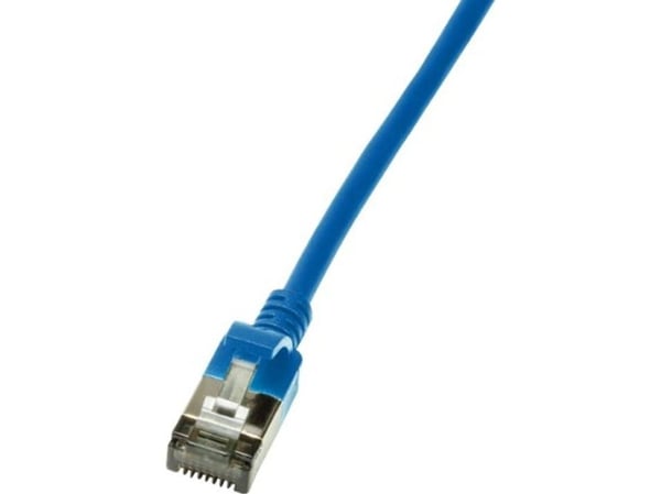 LogiLink Slim U/FTP, 2 m, Cat6a, U/FTP (STP), RJ-45, RJ-45