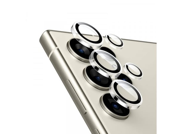 Crong herdet glass til Samsung Galaxy S24 Ultra kameralinsen