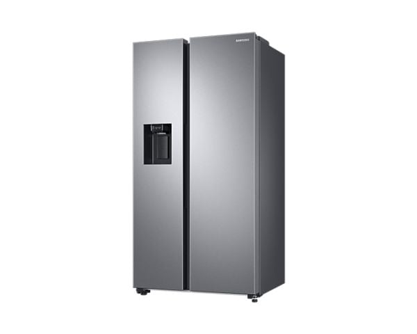 Samsung RS8000NC RS6GA884CSL - Kjøleskap/fryser - side-ved-side med vannautomat, isdispenser - bredde: 91.2 cm - dybde: 71.6 cm - høyde: 178 cm - 6...