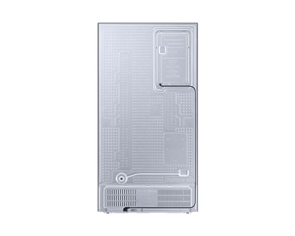 Samsung RS8000NC RS6GA884CSL - Kjøleskap/fryser - side-ved-side med vannautomat, isdispenser - bredde: 91.2 cm - dybde: 71.6 cm - høyde: 178 cm - 6...
