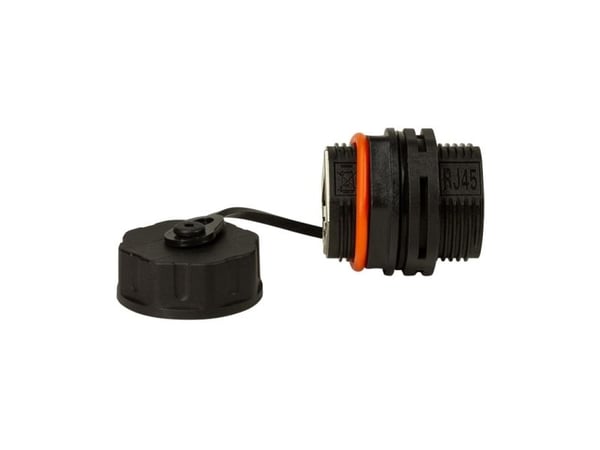 Techly IWP-MD C6A-IPPANT, RJ45, RJ45, Sort