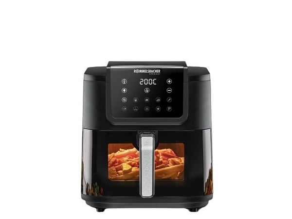 Rommelsbacher FRH 1700, Varmluftsfrityr, 8 l, 1 kg, 60 °C, 200 °C, 60 min