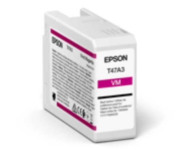 Epson T47A3 - 50 ml - livlig magenta - original - blekkpatron