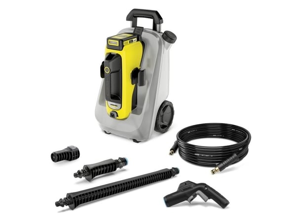 Kärcher OC 6-18 PREMIUM BATTERY SET pressure washer Upright 200 l/h Black, Grey, Yellow