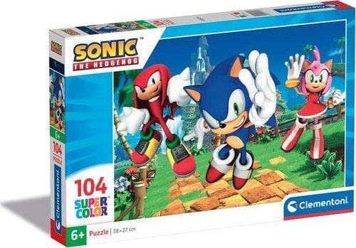 Clementoni Sonic, 104 stk(er), tegneserier, 6 år(r)