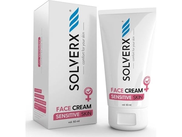 SOLVERX sensitive skin ansiktskräm 50 ml