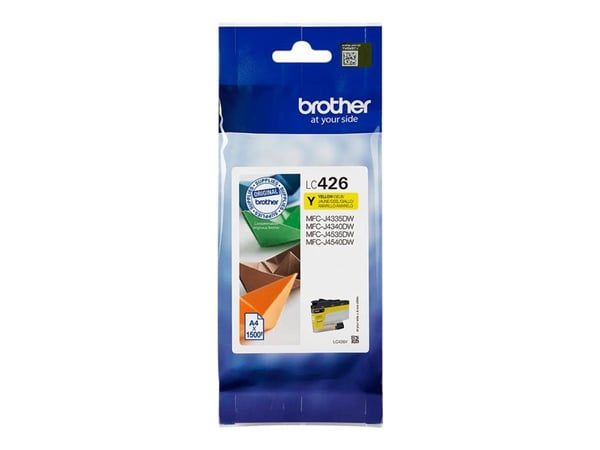 Brother LC426Y - Lång livslängd - gul - original - bläckpatron - för Brother MFC-J4335, MFC-J4340, MFC-J4540
