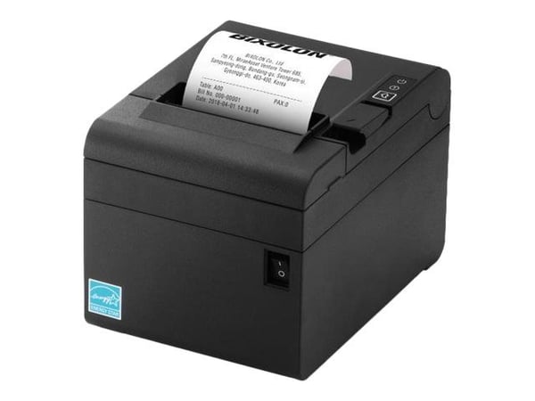 BIXOLON SRP-E300 - Kvitteringsskriver - direktetermisk - Rull (8 cm) - 180 dpi - inntil 220 mm/sek - USB 2.0 - kutter