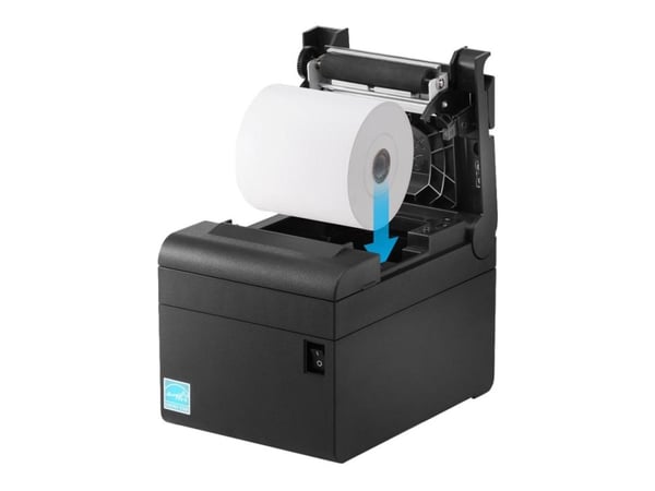 BIXOLON SRP-E300 - Kvitteringsskriver - direktetermisk - Rull (8 cm) - 180 dpi - inntil 220 mm/sek - USB 2.0 - kutter