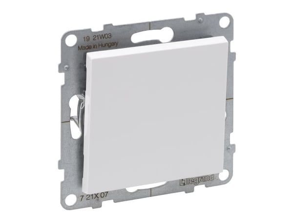 Legrand SUNO - Ristikytkin - 10 AX - 250 V~ - ruuviliittimet, valkoinen - Legrand 721107 himp