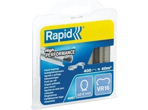 Rapid VR16, Plast, Stål, Grønn, 400 stykker