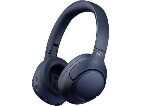 QCY H3 over-ear hörlurar med ANC Bluetooth 5.4 Hi-Res Audio - blå