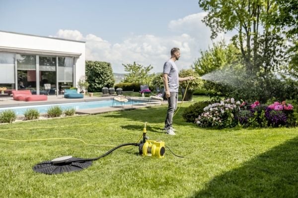 Kärcher BP 5.000 GARDEN, 650 W, AC, 4 stang, 5000 l/t, Sort, Gult